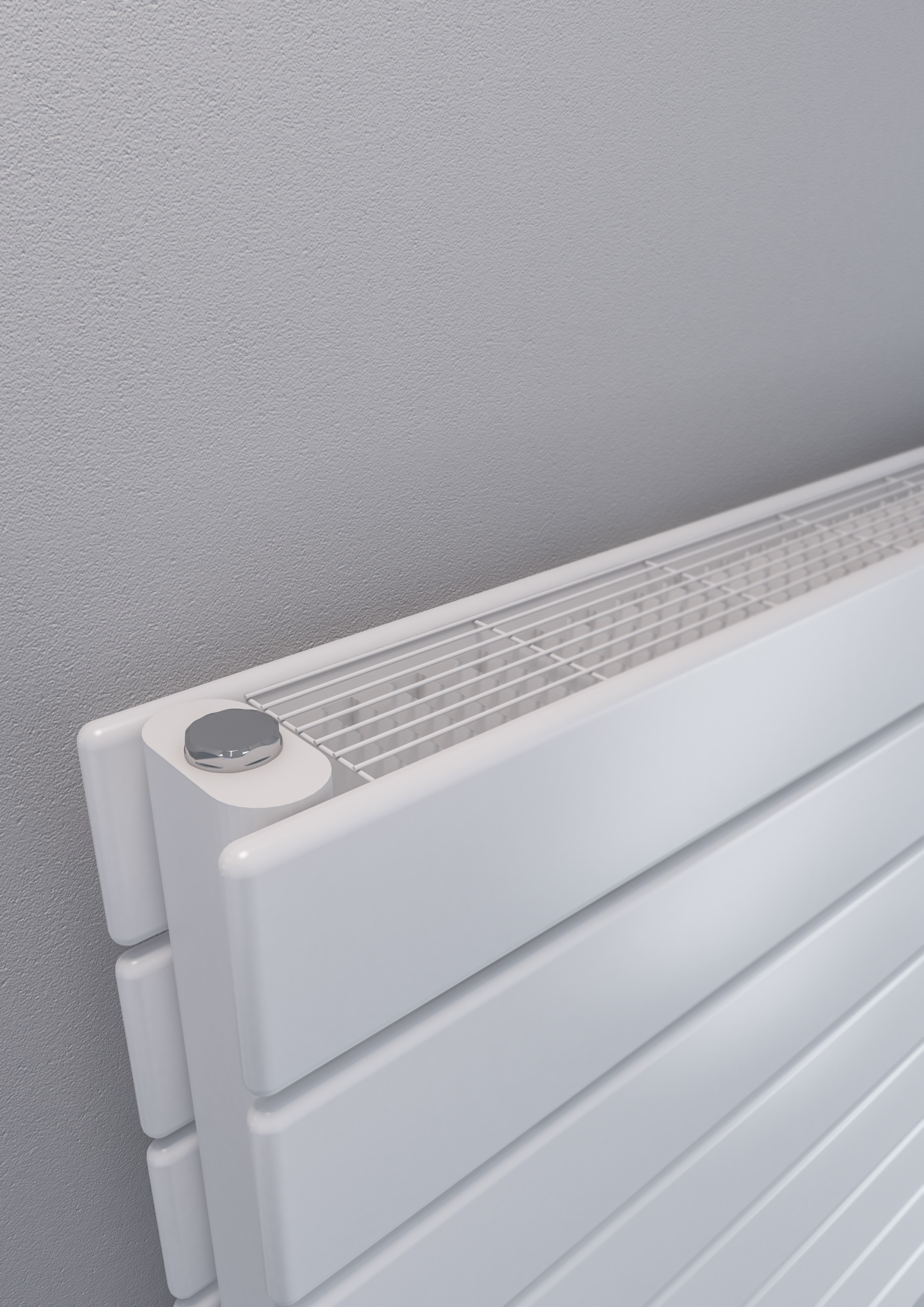 Eastbrook Addington type 21 radiator 100x60cm staal 1694W wit glans