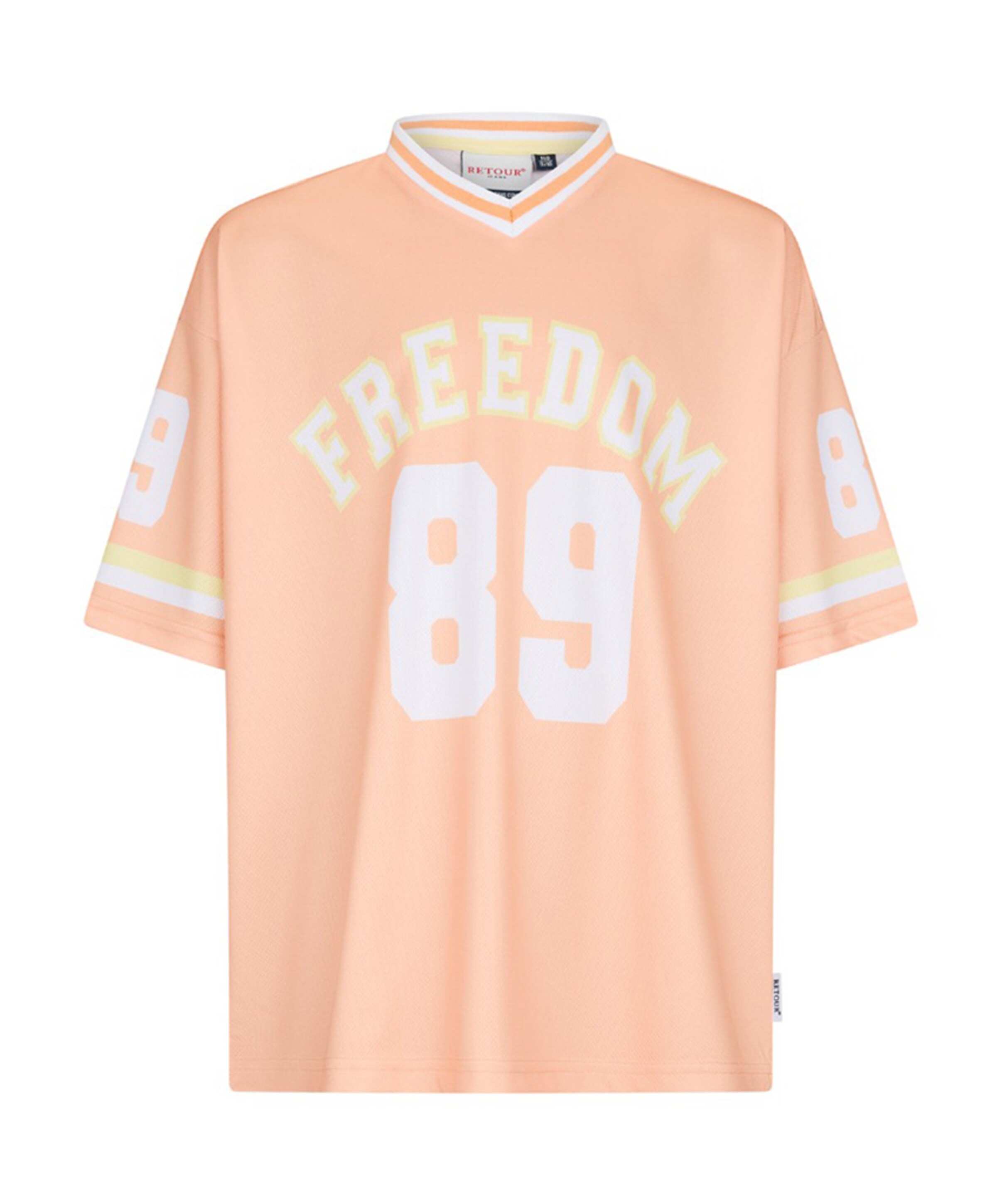 Retour Meisjes T-shirt oranje