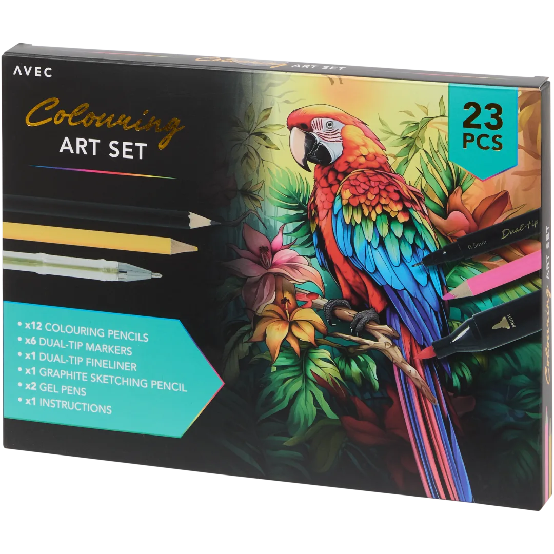 Kit dessin et coloriage Avec