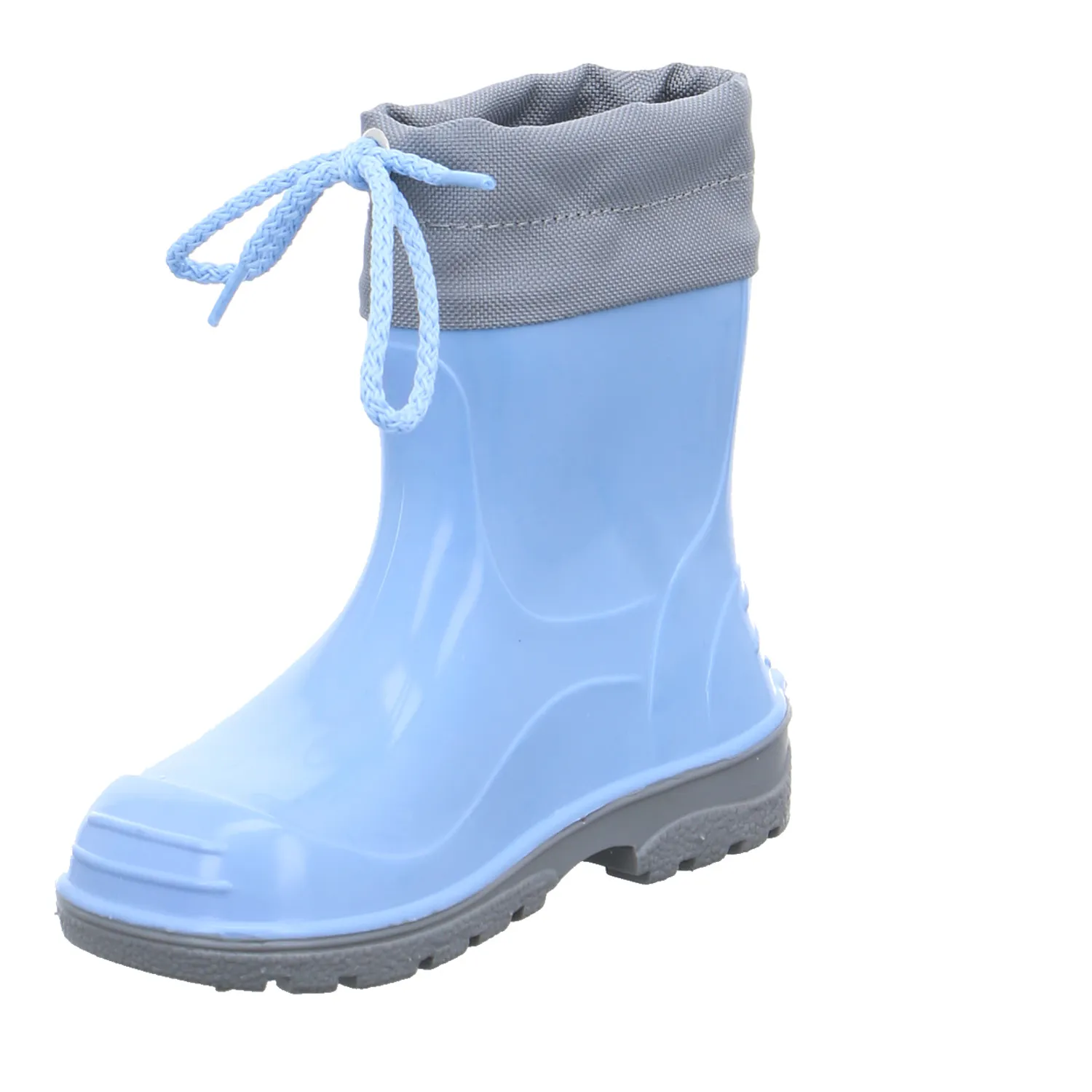 SCHUHDEPOT Kinder-Gummistiefel Hellblau Synthetik