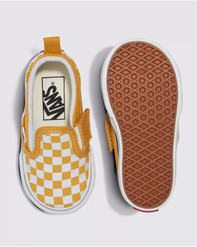 Toddler Classic Slip-On V Checkerboard Shoe
