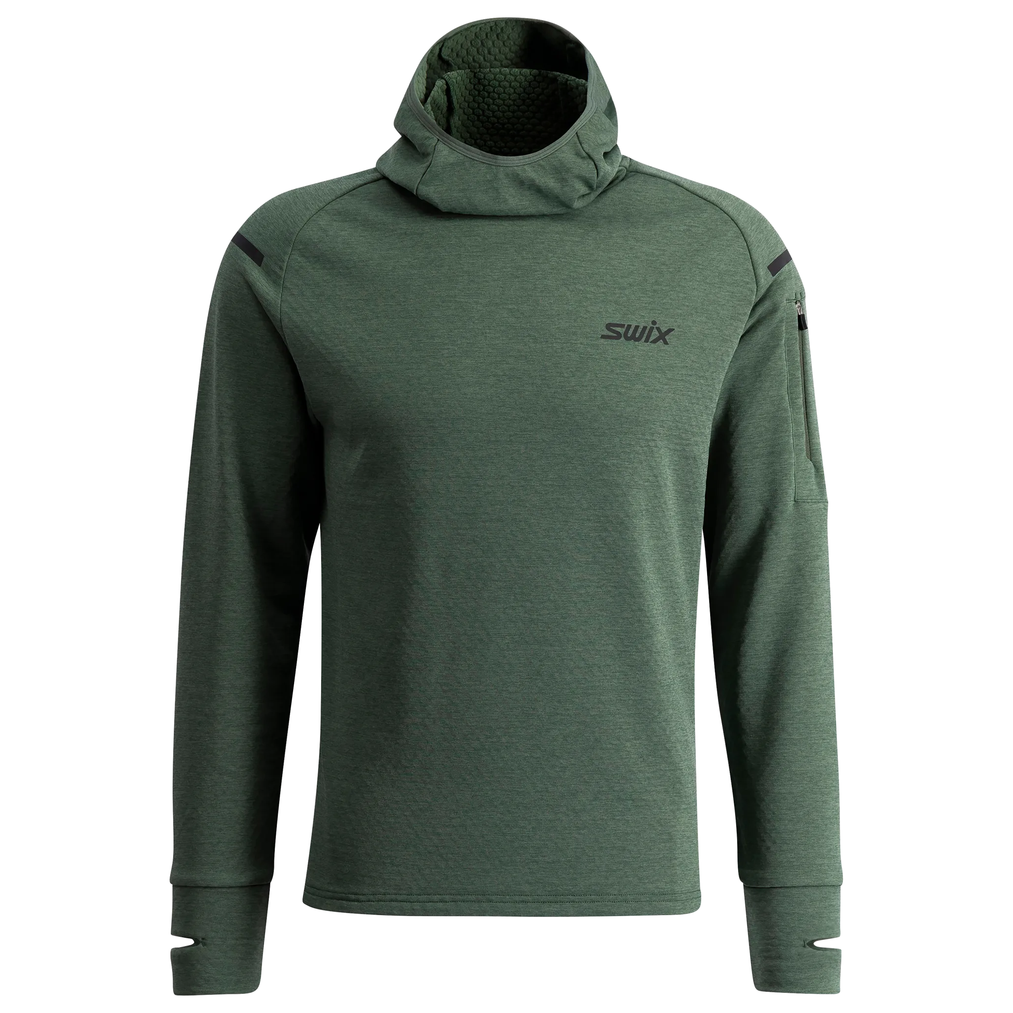 Swix Pace Midlayer Hooded M Pine