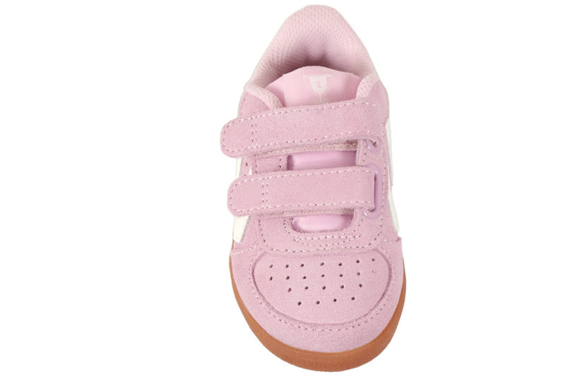 HUMMEL VICTORY SUEDE II INFANT SKO I LYSERØDT SKIND