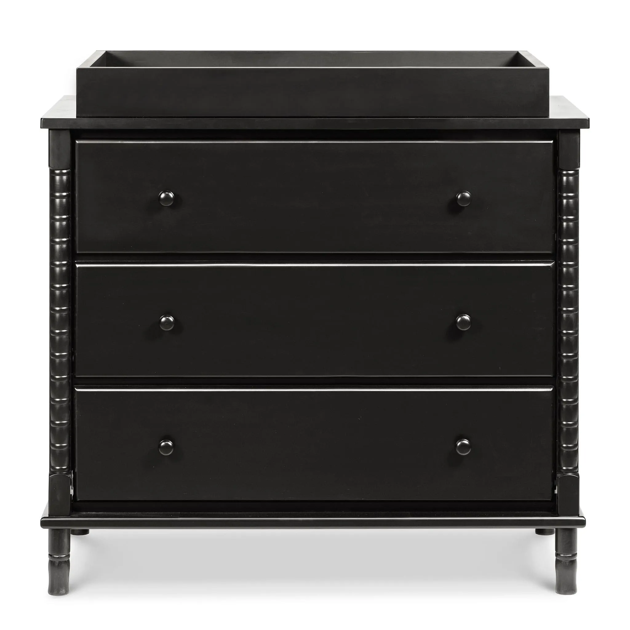 DaVinci Bureau 3 Tiroirs Jenny Lind Spindle - Ébène