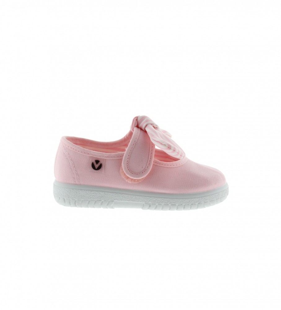 Sapatos Victoria rosa estilo Mary Jane