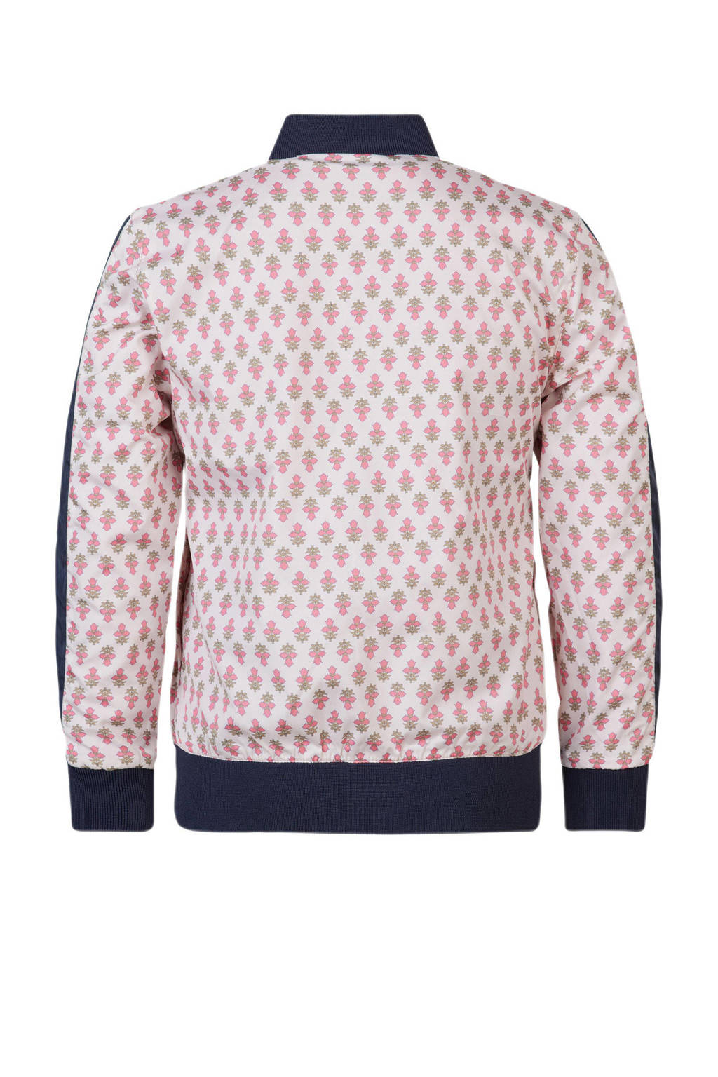 Noppies reversible zomerjas Paducah van polyester bruin/roze