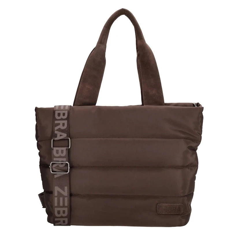 Zebra Trends Elske Shopper Donkerbruin