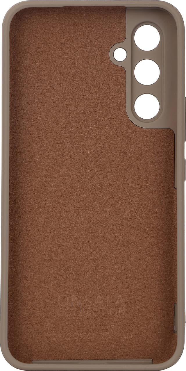 Onsala Samsung Galaxy A55 5G silikone etui (brun)