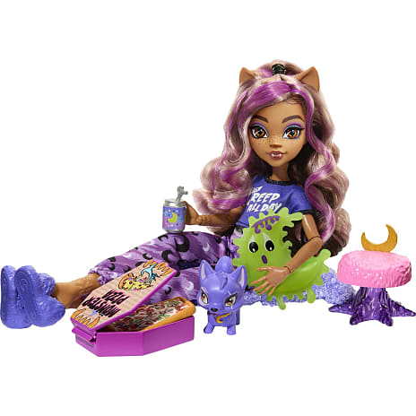 Monster High Creepover Party Clawdeen dukke