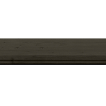 Blokhutprofiel grenenhout antraciet ca. 2,8 x 13,5 cm, lengte ca. 180 cm