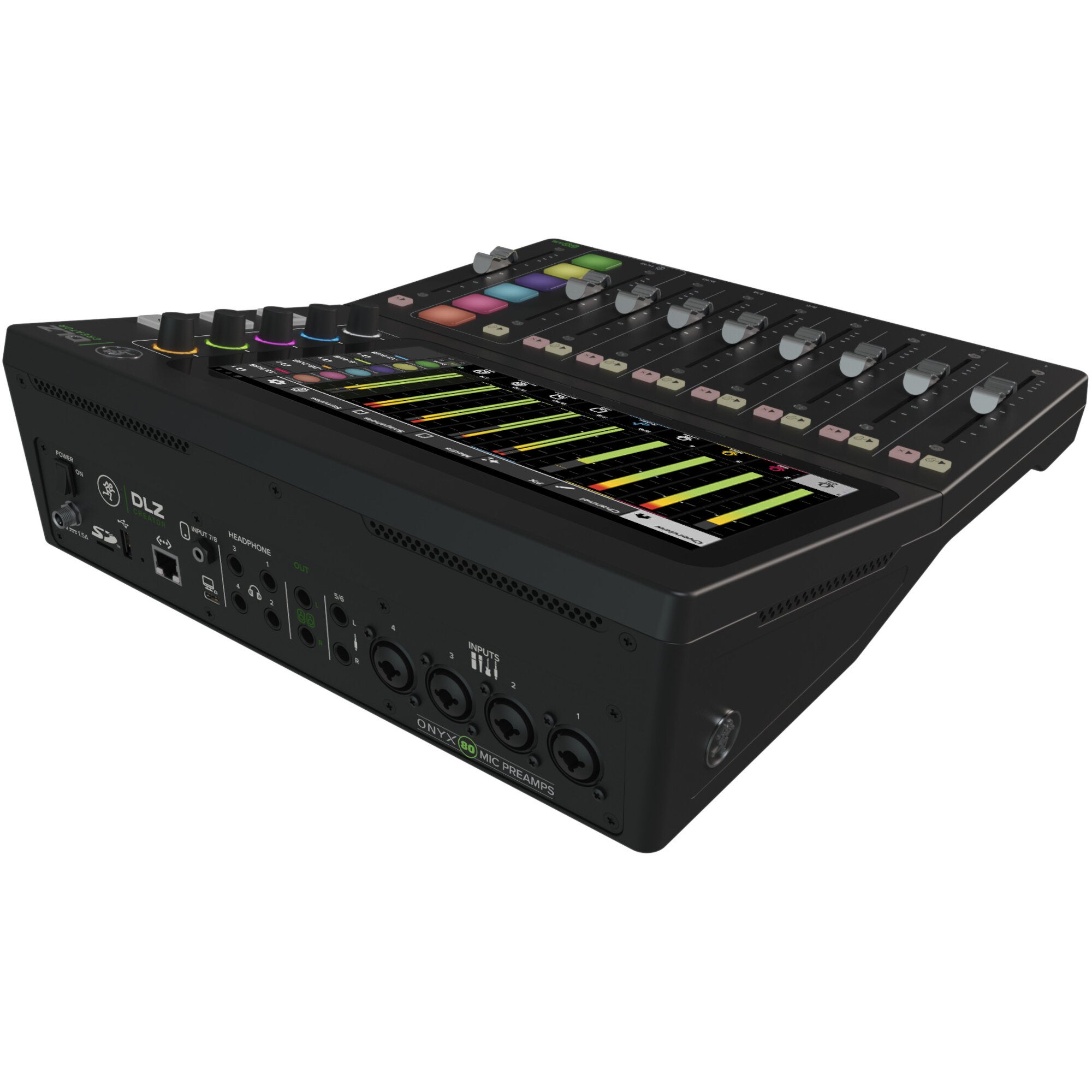 Mackie DLZ Creator podcast- & broadcast-mixer