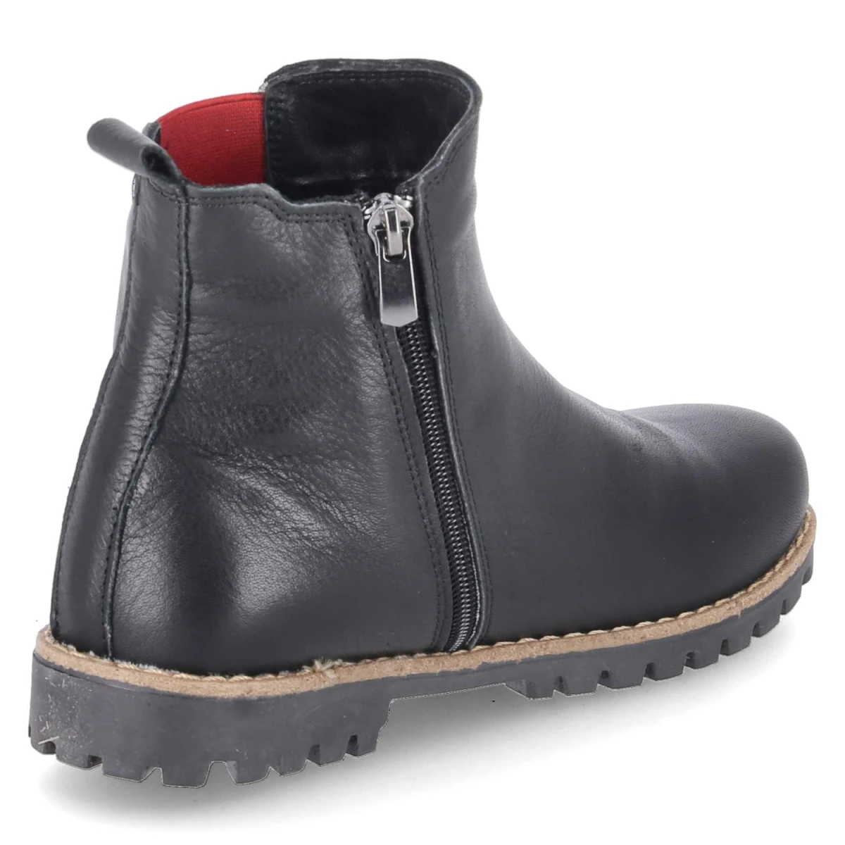 Andrea ContiChelsea Boots - schwarz/rot