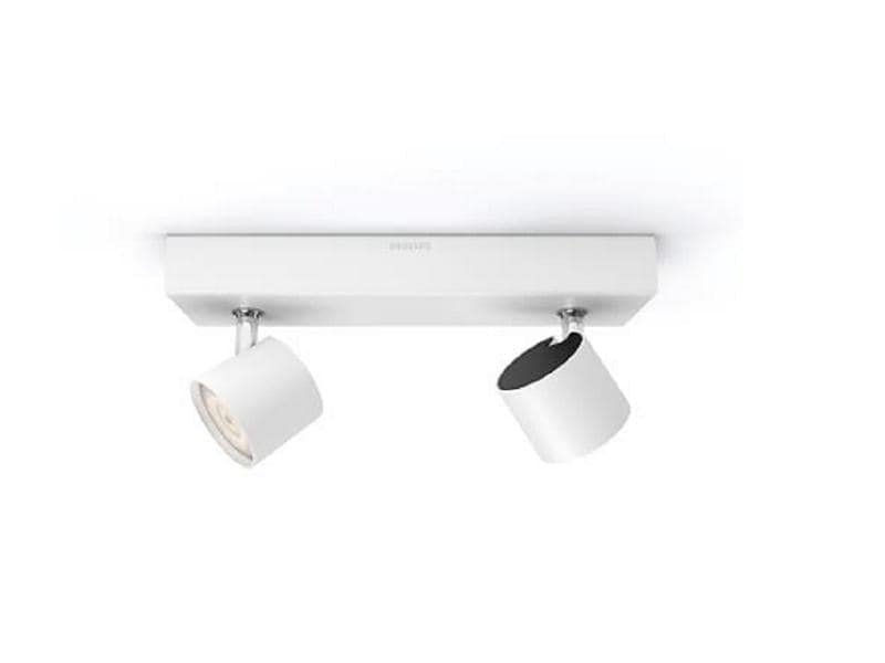 Philips Spot Star Warm Glow, 2 x 4.5 W, 500 lm, 2200-2700 K Deckenspot mit beweglichem Leuchtenkopf