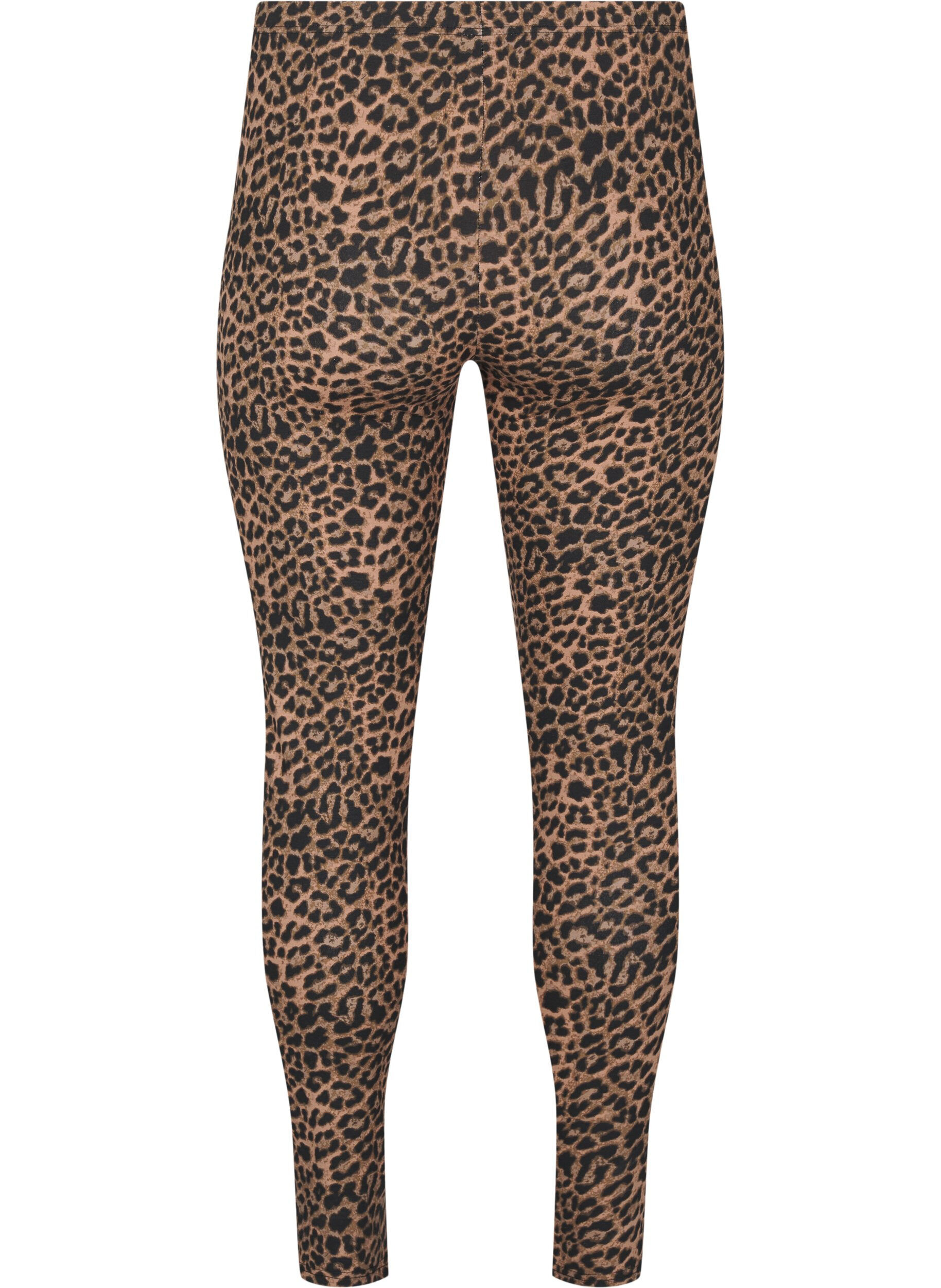 Viskose leggings med leo print