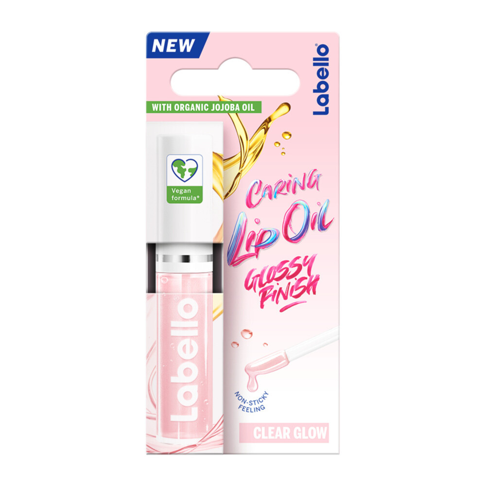 Labello Caring Lip Oil Clear Glow5,5 ml