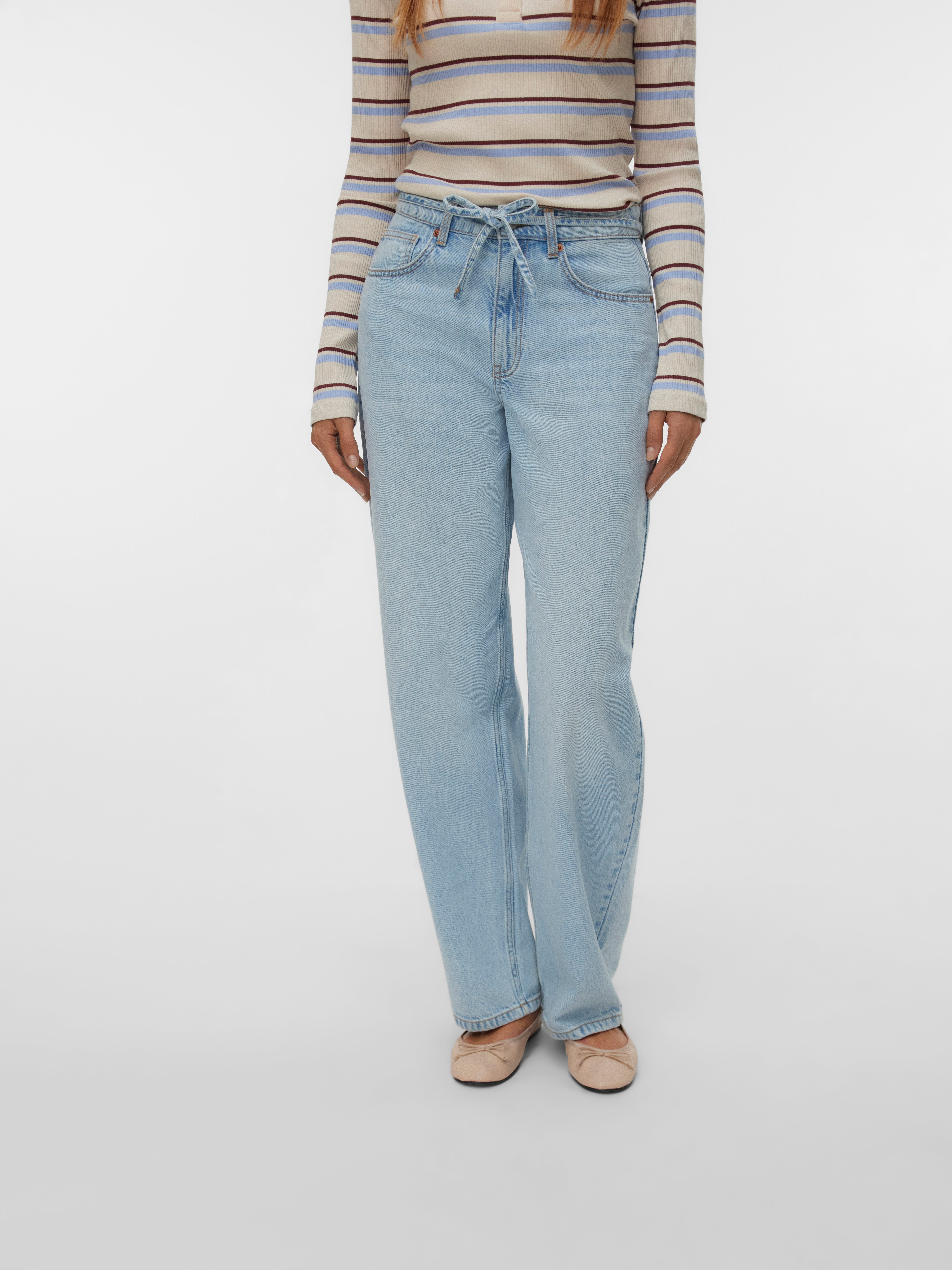 VMESTELLE High rise Barrel fit Jeans