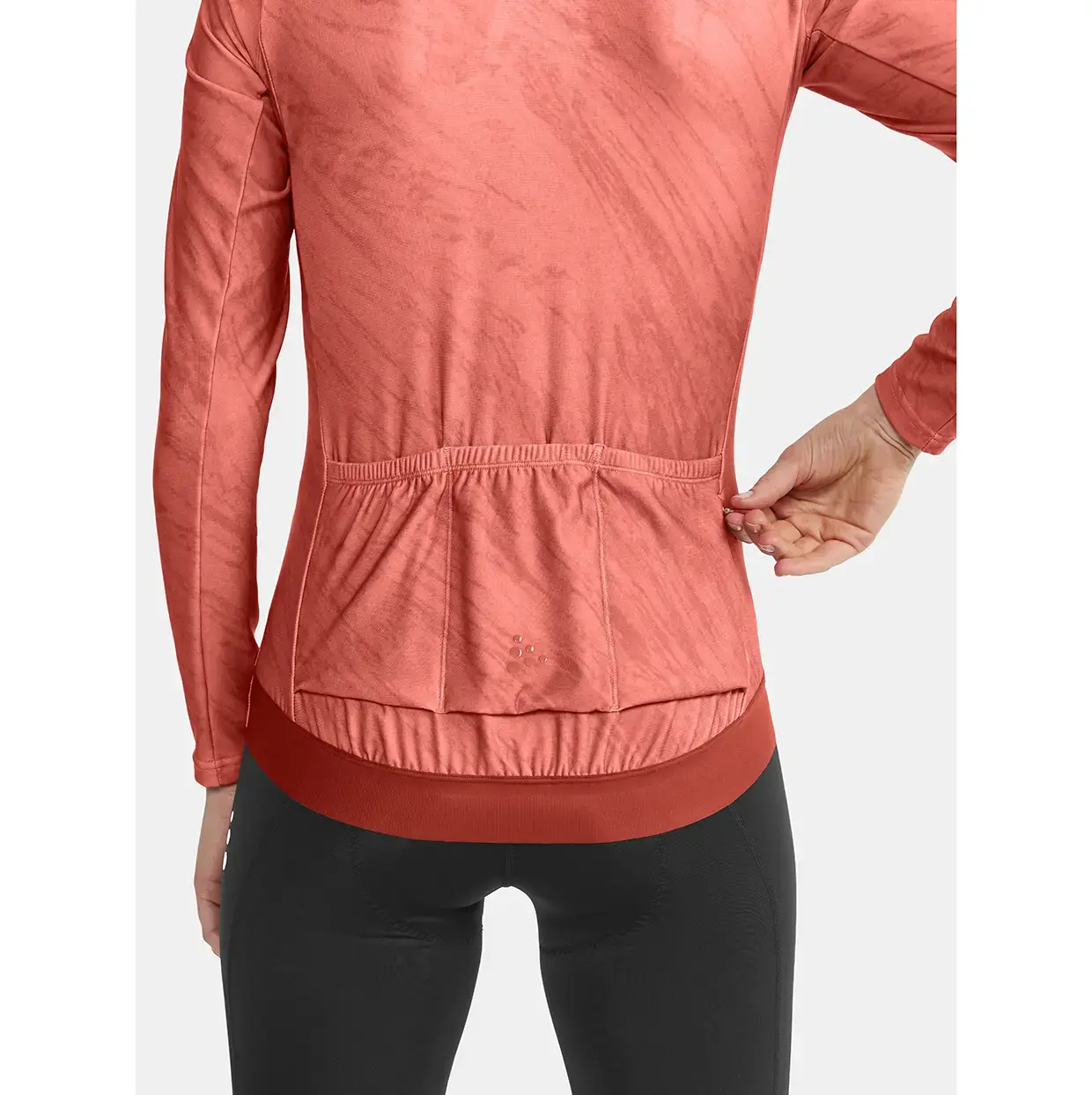 Craft Core Bike Essence Fietsshirt Lange Mouwen Roze Dames
