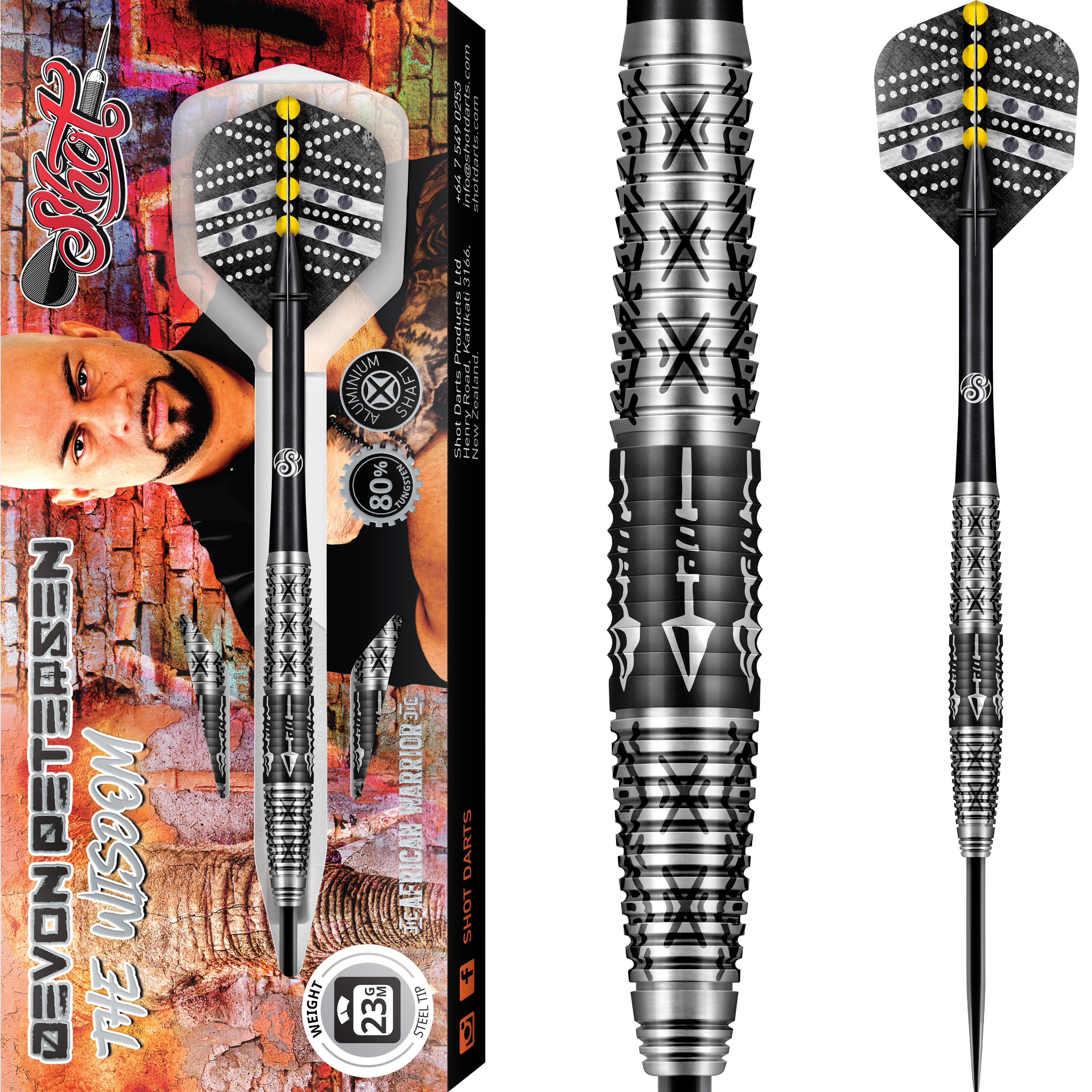 Shot - Devon Petersen The Wisdom - Steeldart