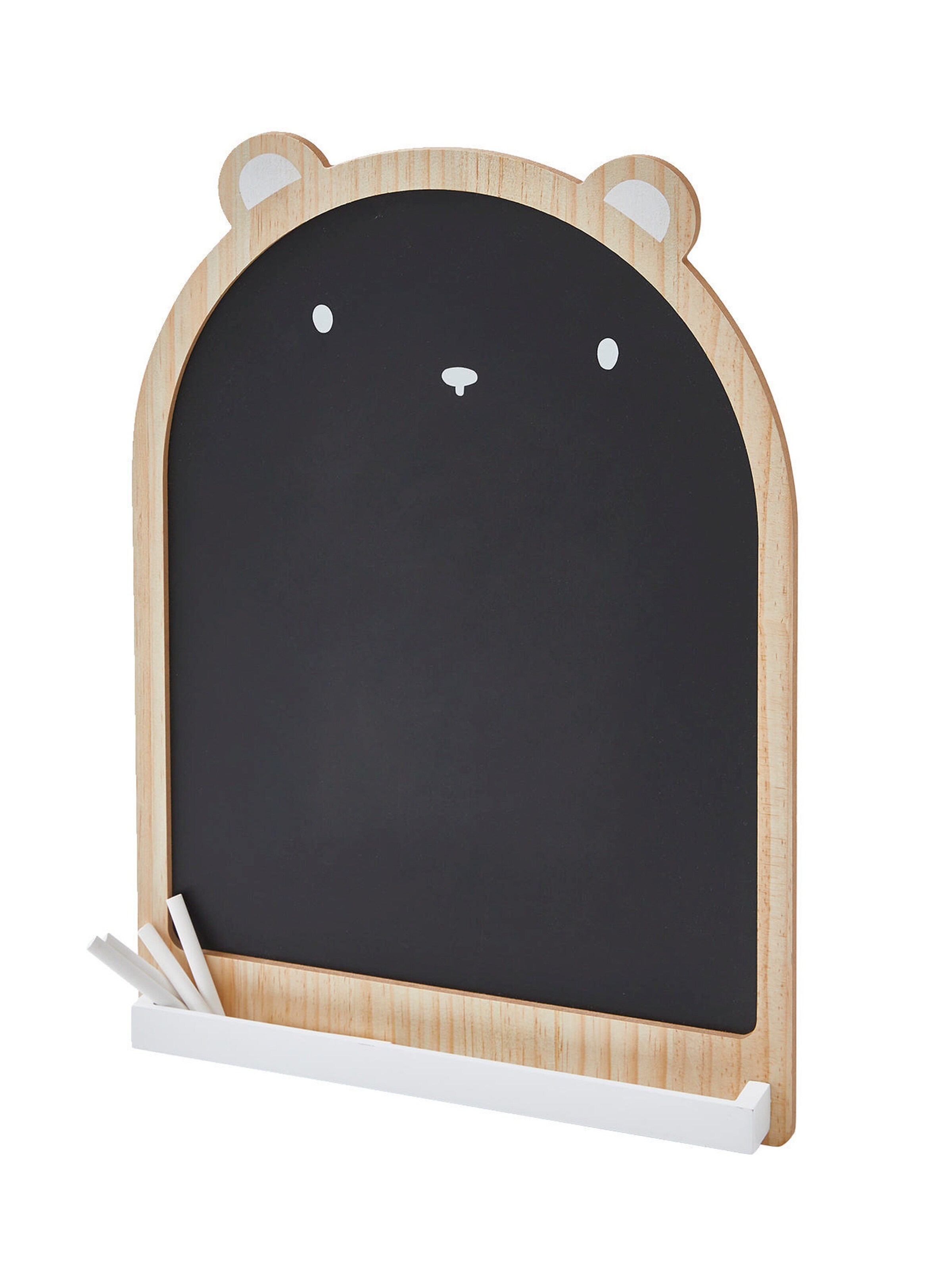 Vertbaudet Kinderzimmer Maltafel BÄR schwarz