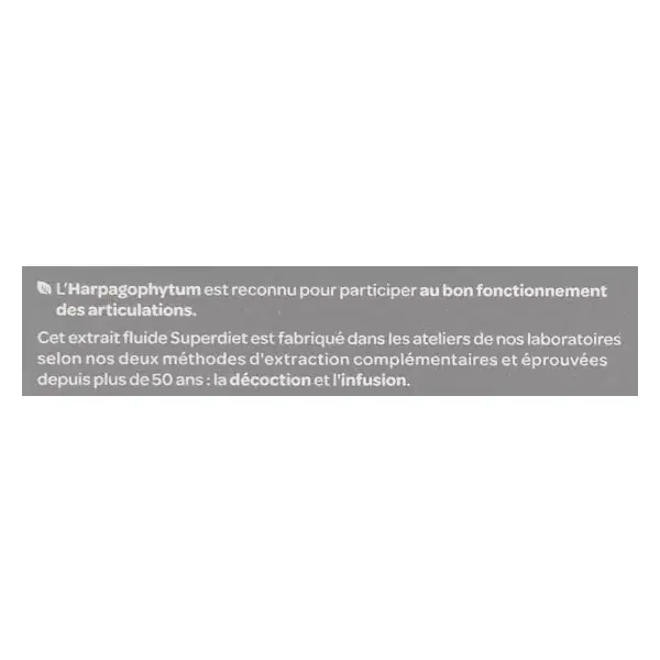 Superdiet Harpagophytum Bio 20 ampoules