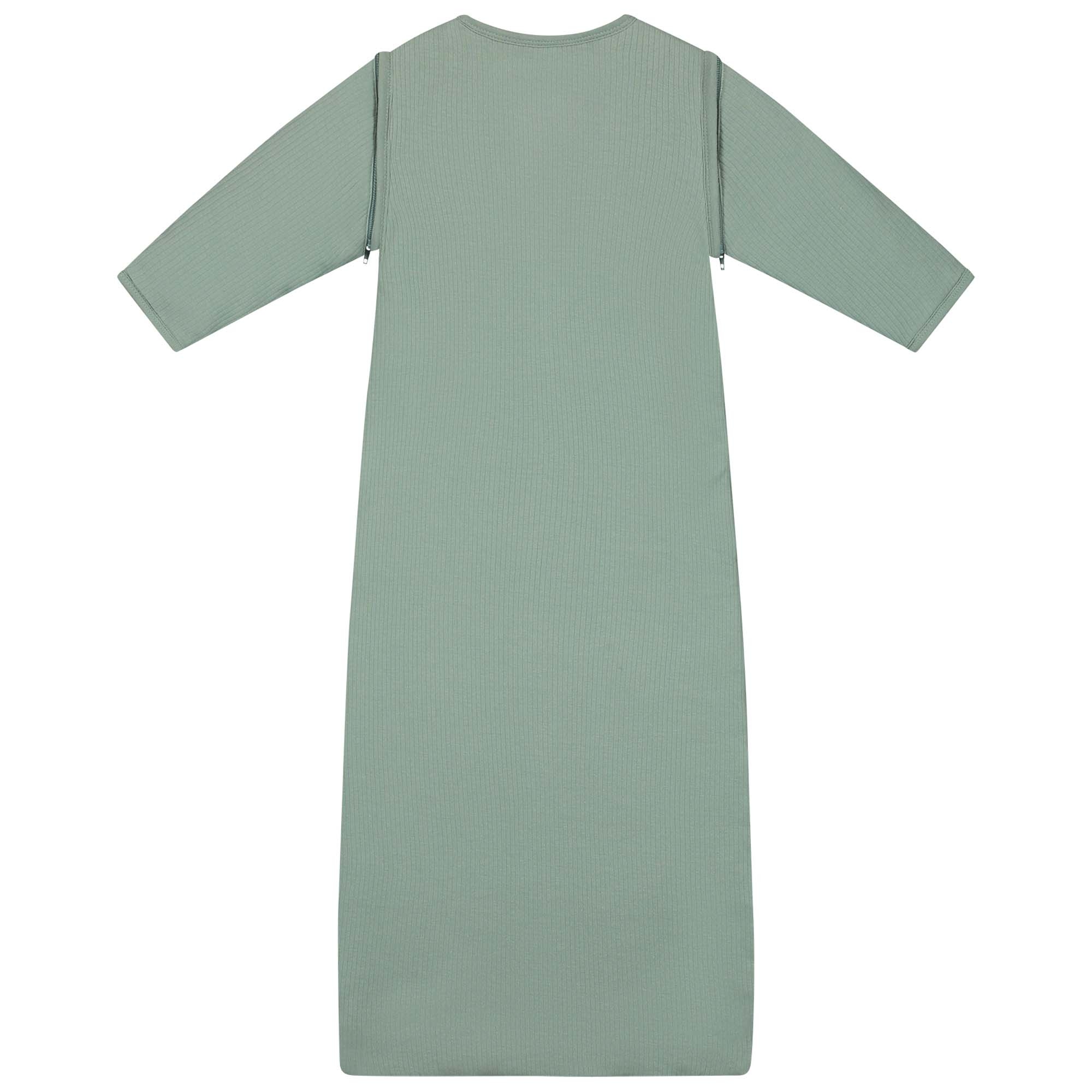 Prénatal slaapzak rib groen