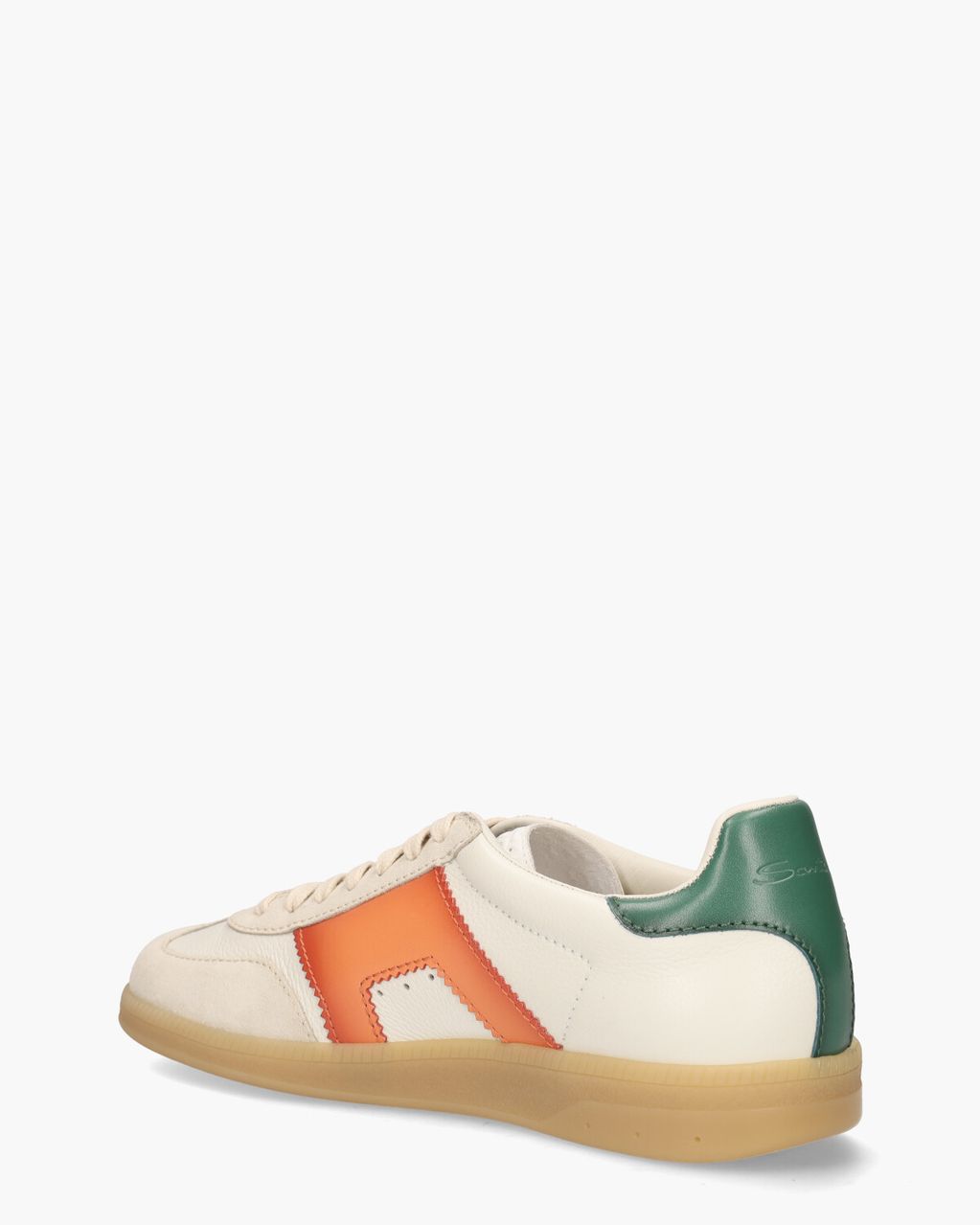 Santoni 21965 Off-White/Multicolor Herensneakers