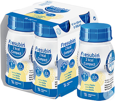 Fresubin 2kcal Compact Arôme Vanille Flacons 4x125ml