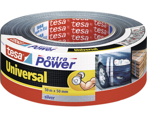 tesa extra power universele reparatietape zilver 50m x 50mm