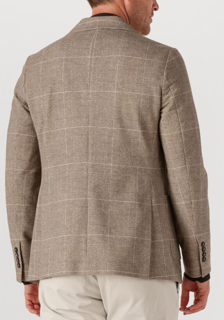 beige circolo colberts fleece blazer