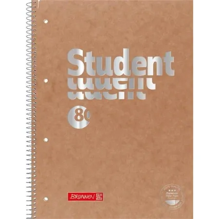 BRUNNEN Collegeblock Premium Student FACT!plus A4 liniert, Lin. 27