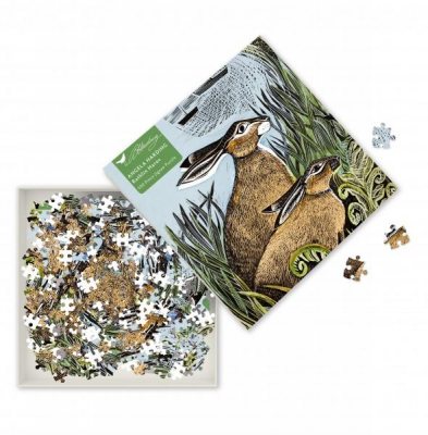 Adult Jigsaw Puzzle Angela Harding: Rathlin Hares (500 pieces): 500-Piece Jigsaw Puzzles - 500-piece Jigsaw Puzzles (Jigsaw)