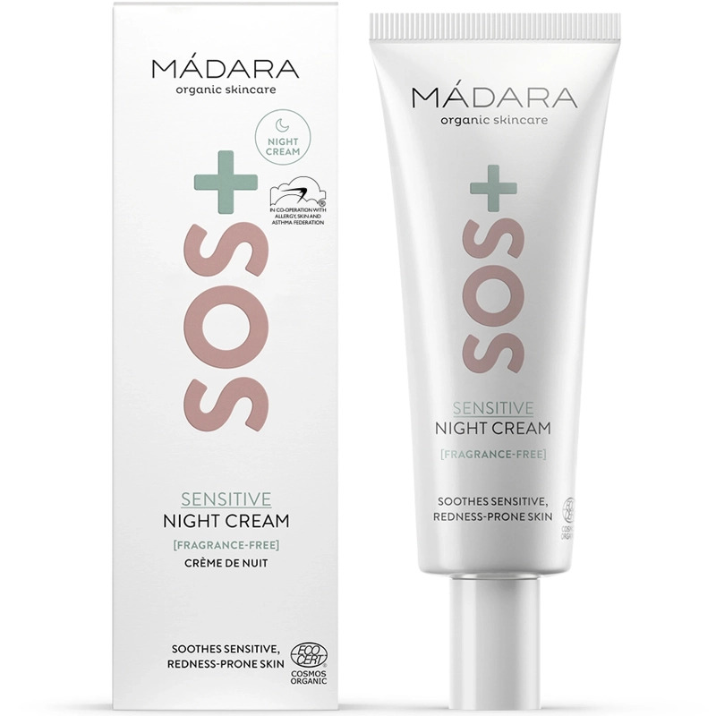 MÁDARA SOS+ Sensitive Night Cream 70 ml