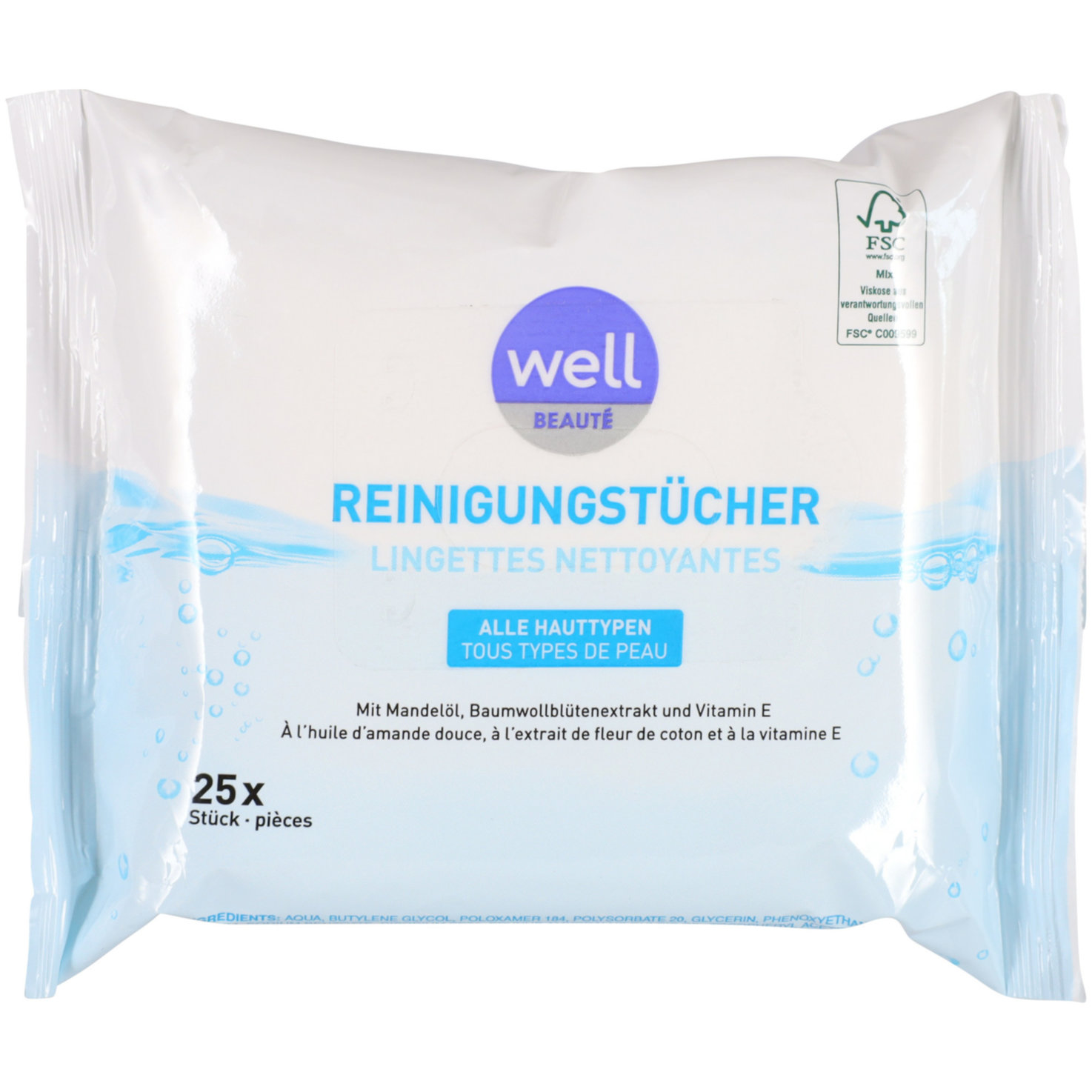 Well Reinigungstücher 25 Stück