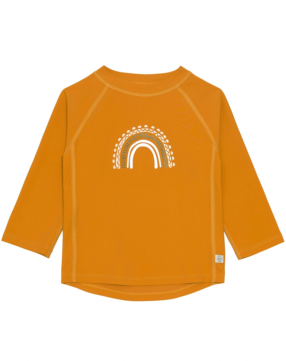 Langarm-Badeshirt RAINBOW in gold