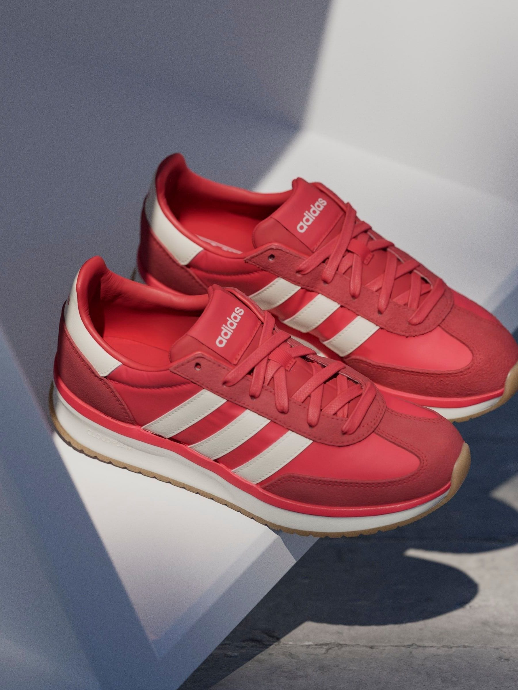 Donkerrood - Adidas - 70s hardloopsneakers