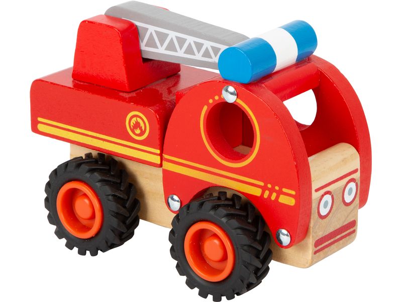 small foot Feuerwehrfahrzeug Kompaktes Feuerwehrfahrzeug aus Holz