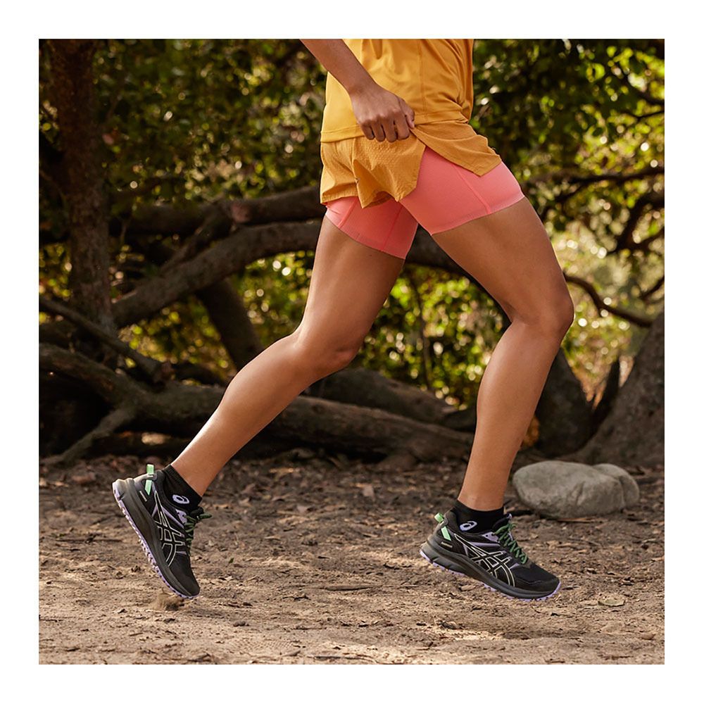 Asics TRAIL SCOUT™ 2 - Chaussures trail Femme black/whisper green