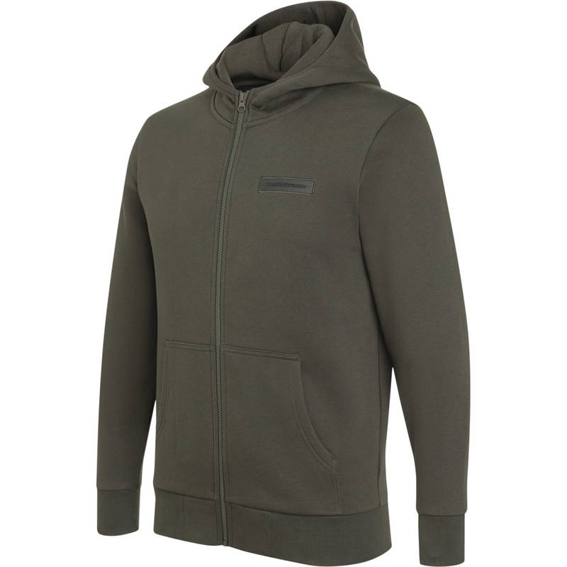 Peak Performance Logo Zip Hættetrøje Herre