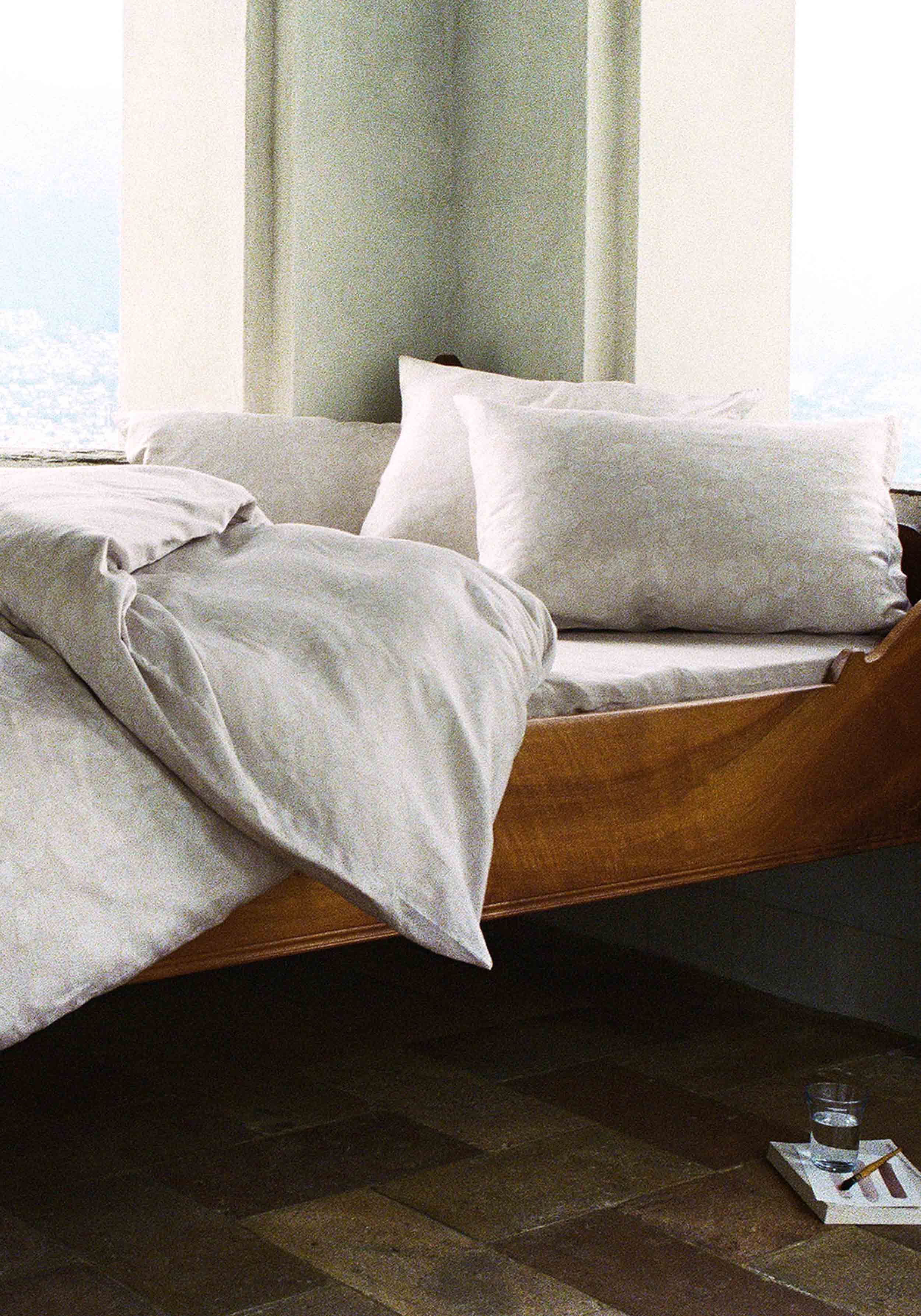 Journey Living Kissenbezug Maggia Rose Gray / Fog