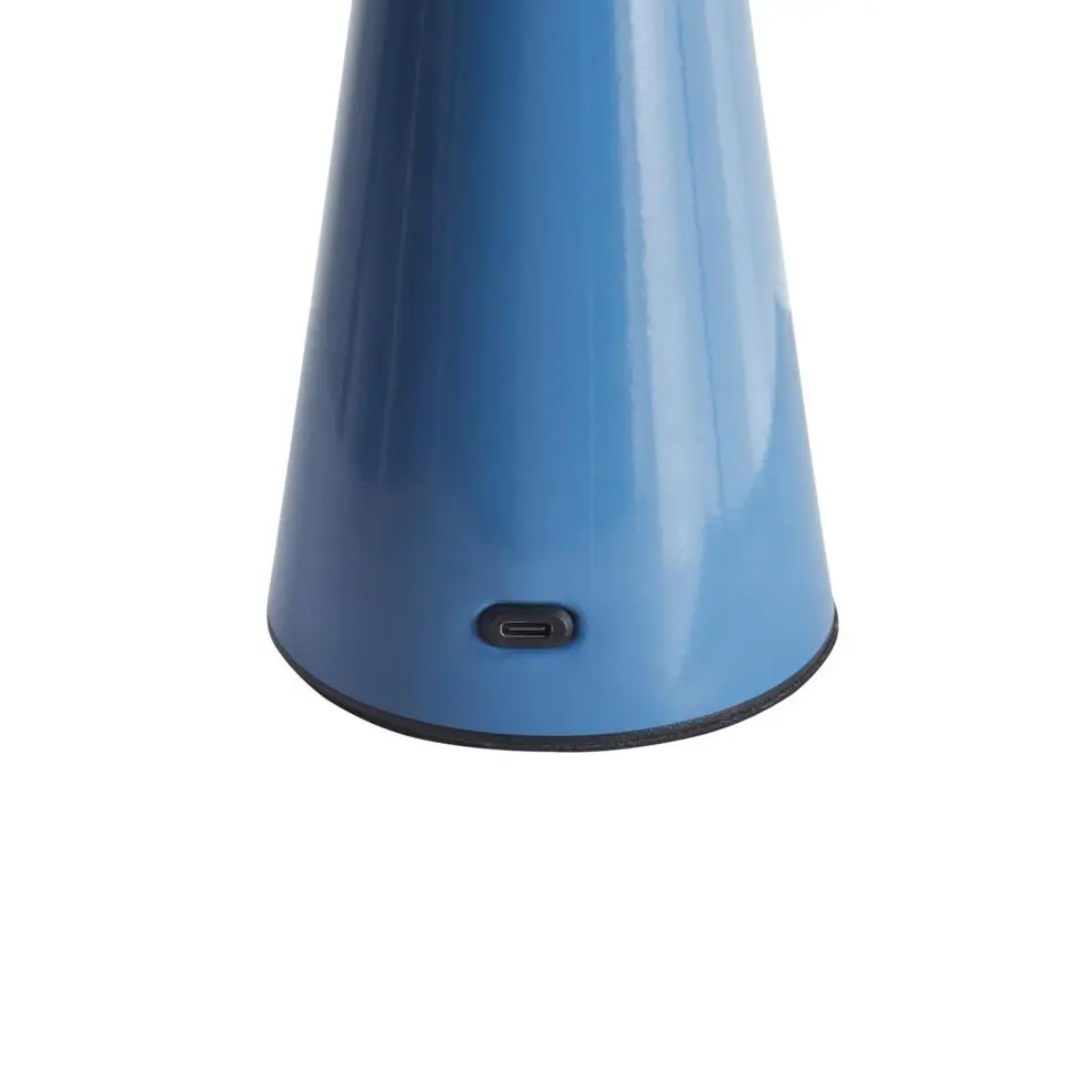 APAYAO - Tafellamp - Blauw - IJzer