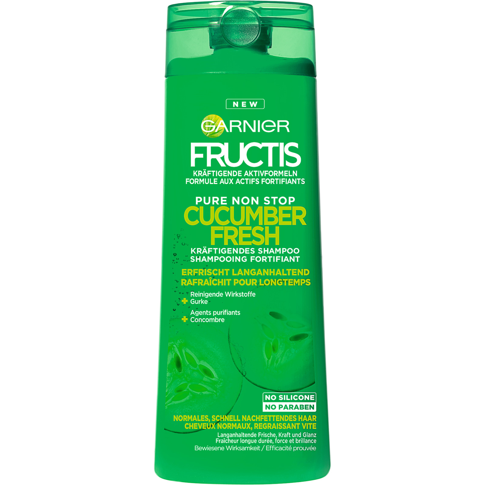 Garnier Fructis Shampoo Cucumber Fresh 3 x 250 ml