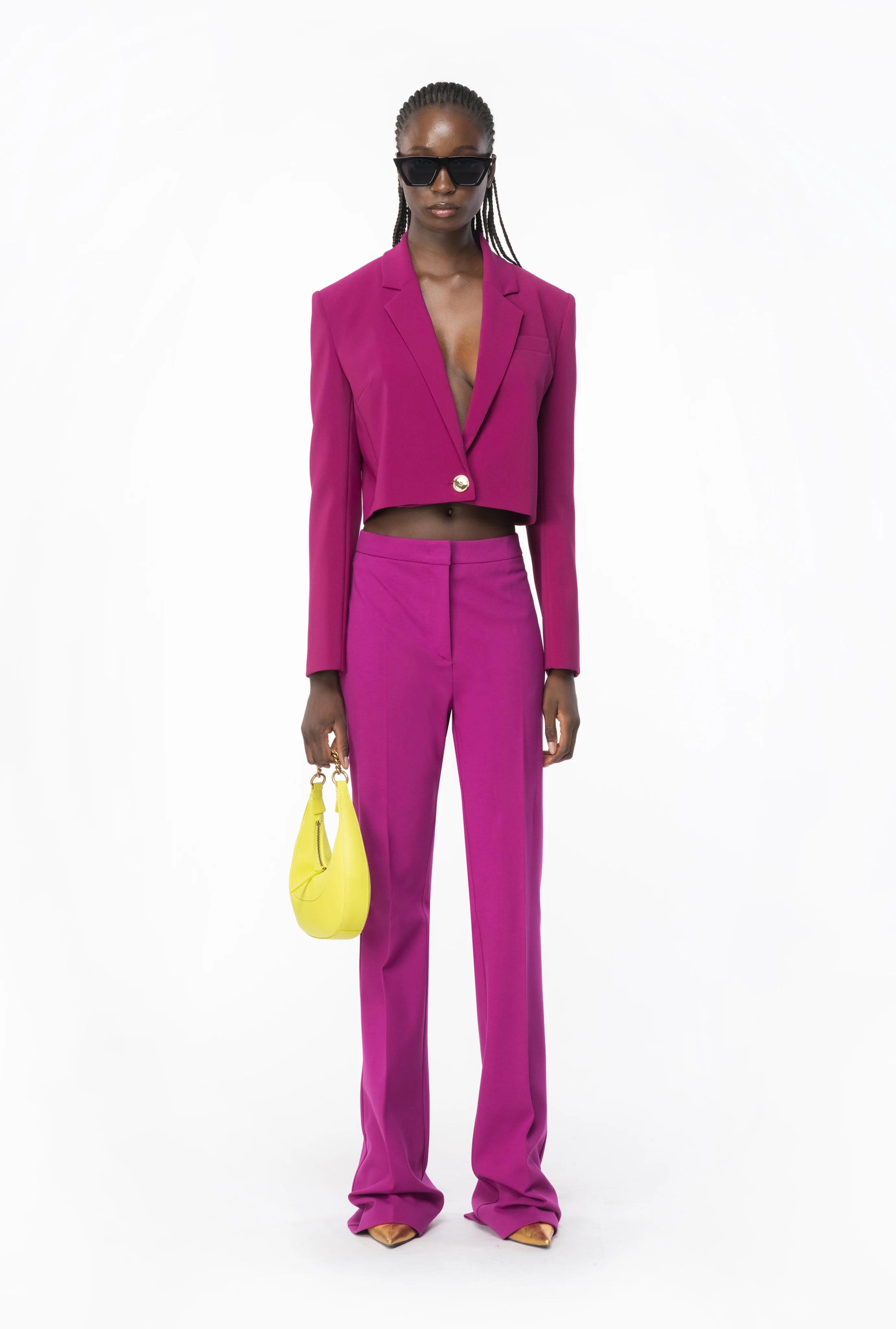 Pantalon flare | Violet