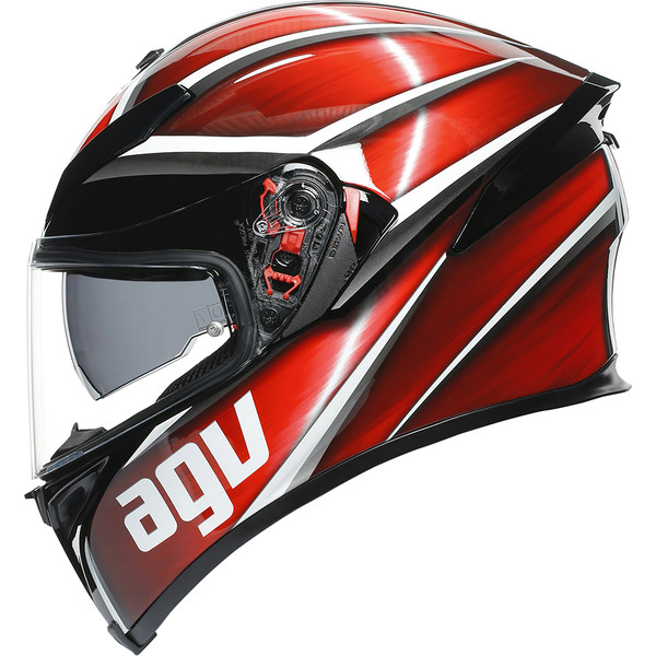AGV - Casque K5 S Tempest Noir / Rouge