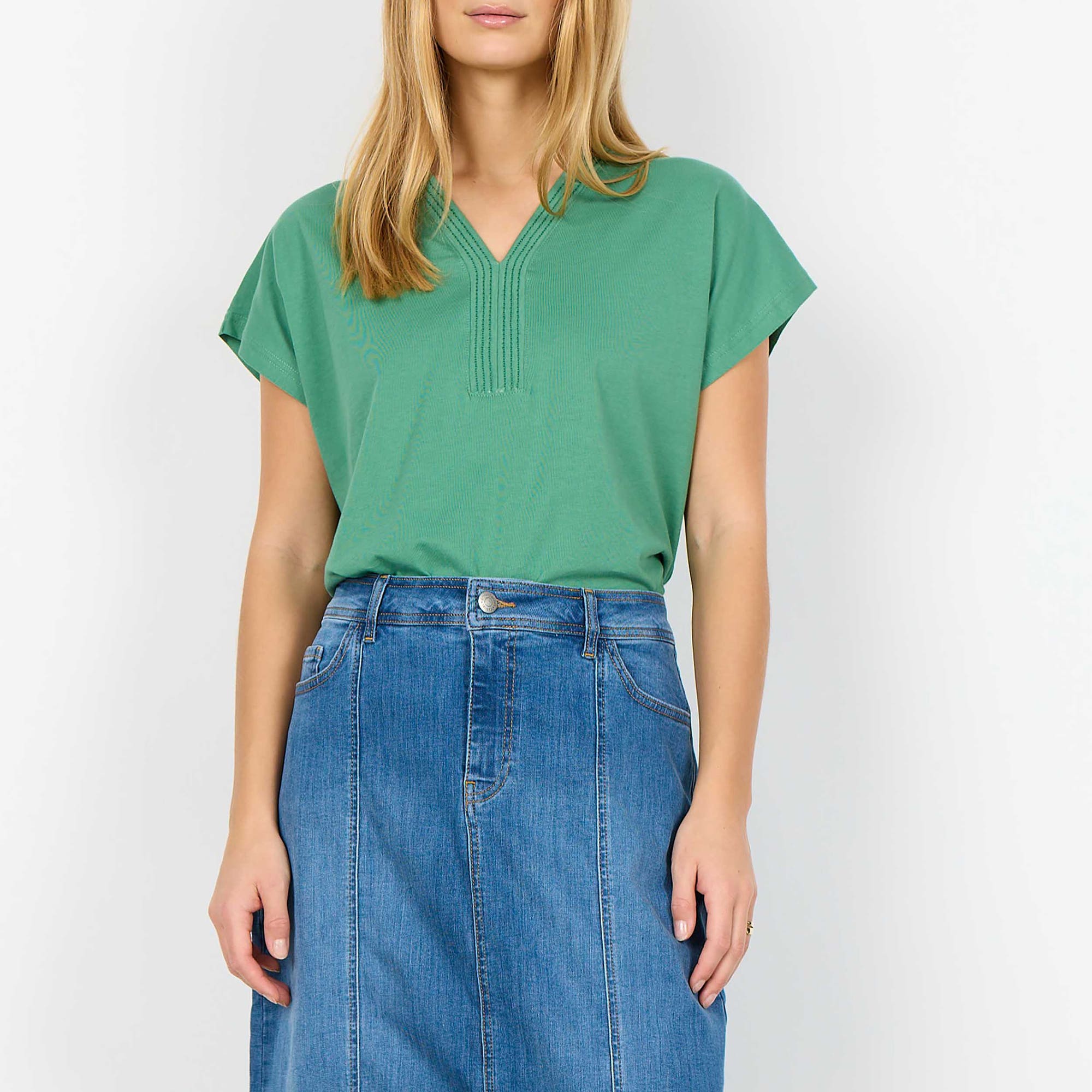 T-shirt Femme vert