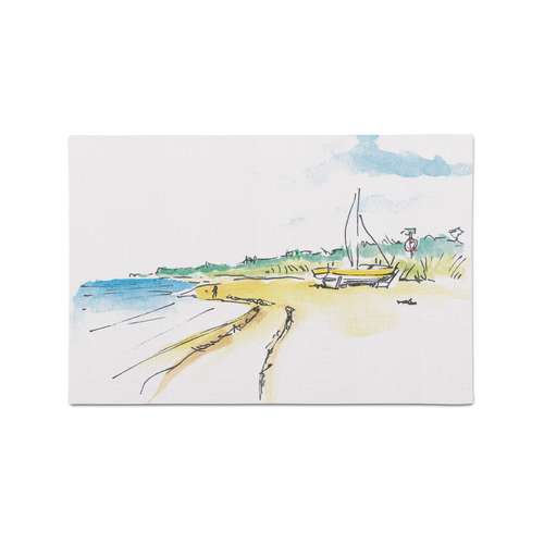 Malpappe Postkarte