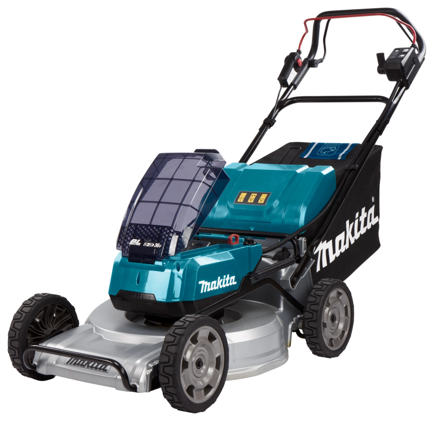 Makita DLM533Z 36V (2x 18V) Li-Ion accu grasmaaier body - 53cm - zelfrijdend - koolborstelloos