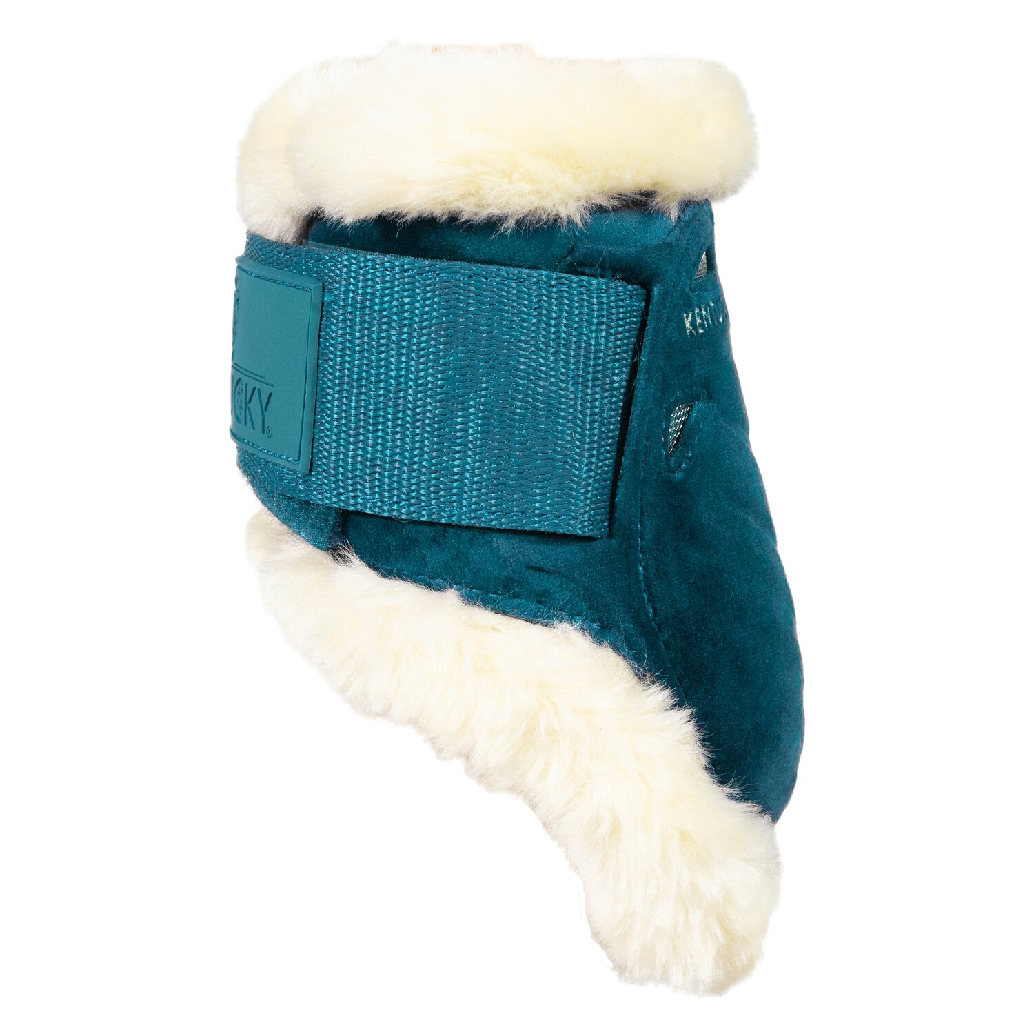 KENTUCKY Streichkappen Vegan Sheepskin  - emerald