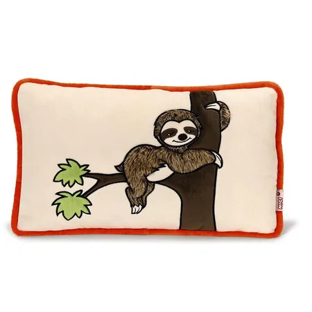 NICI Wild Friends Kissen Faultier rechteckig