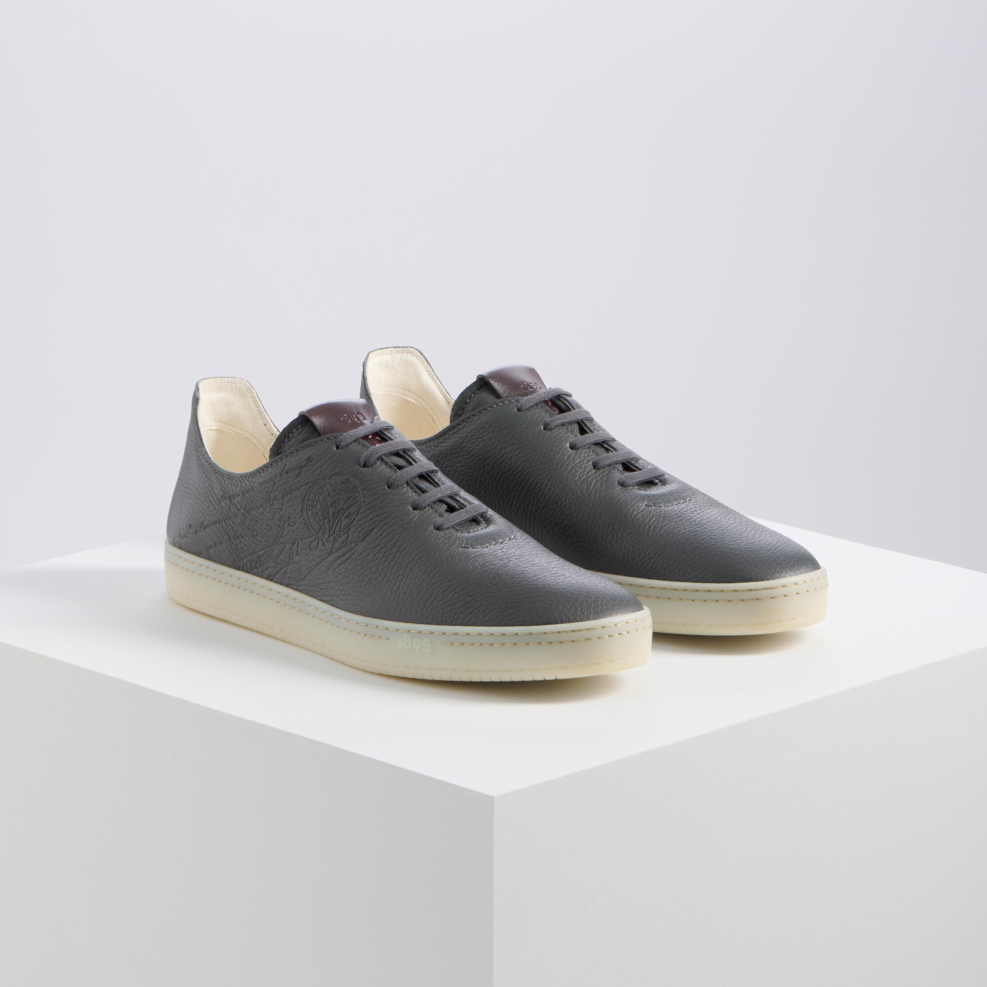 Sneaker Eden En Cuir Scritto
