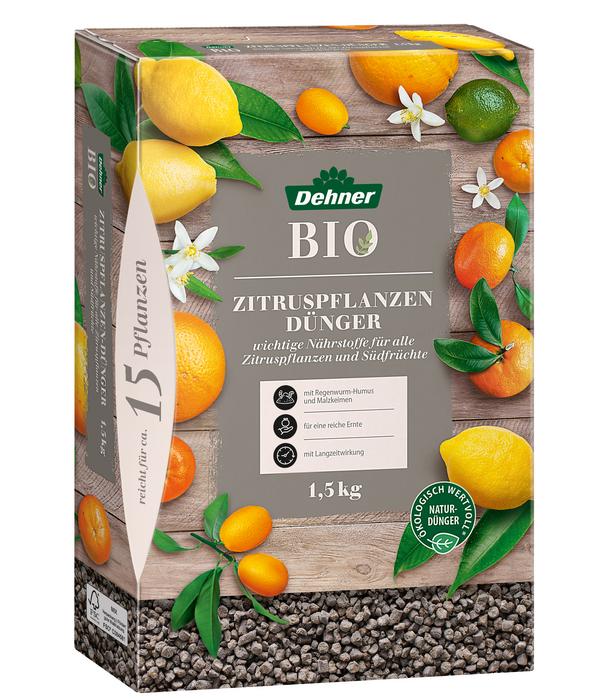 Dehner Bio Zitruspflanzen-Dünger, 1,5 kg